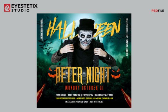 Download Halloween After Dark Post - Dark Collection