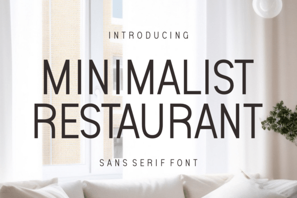 Download Minimalist Restaurant - Minimal Collection