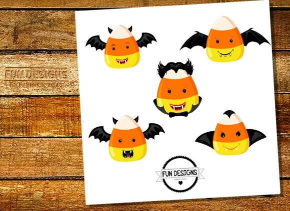 Download Kawai Halloween Dracula Candy Corn - Candy corn Collection