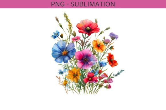 Download Spring Wildflower PNG: Digital Floral - Premium Resources