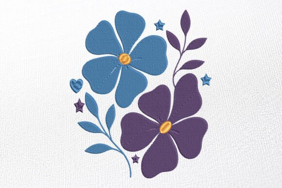 Download Digital Floral Embroidery Pattern - Digital floral Collection
